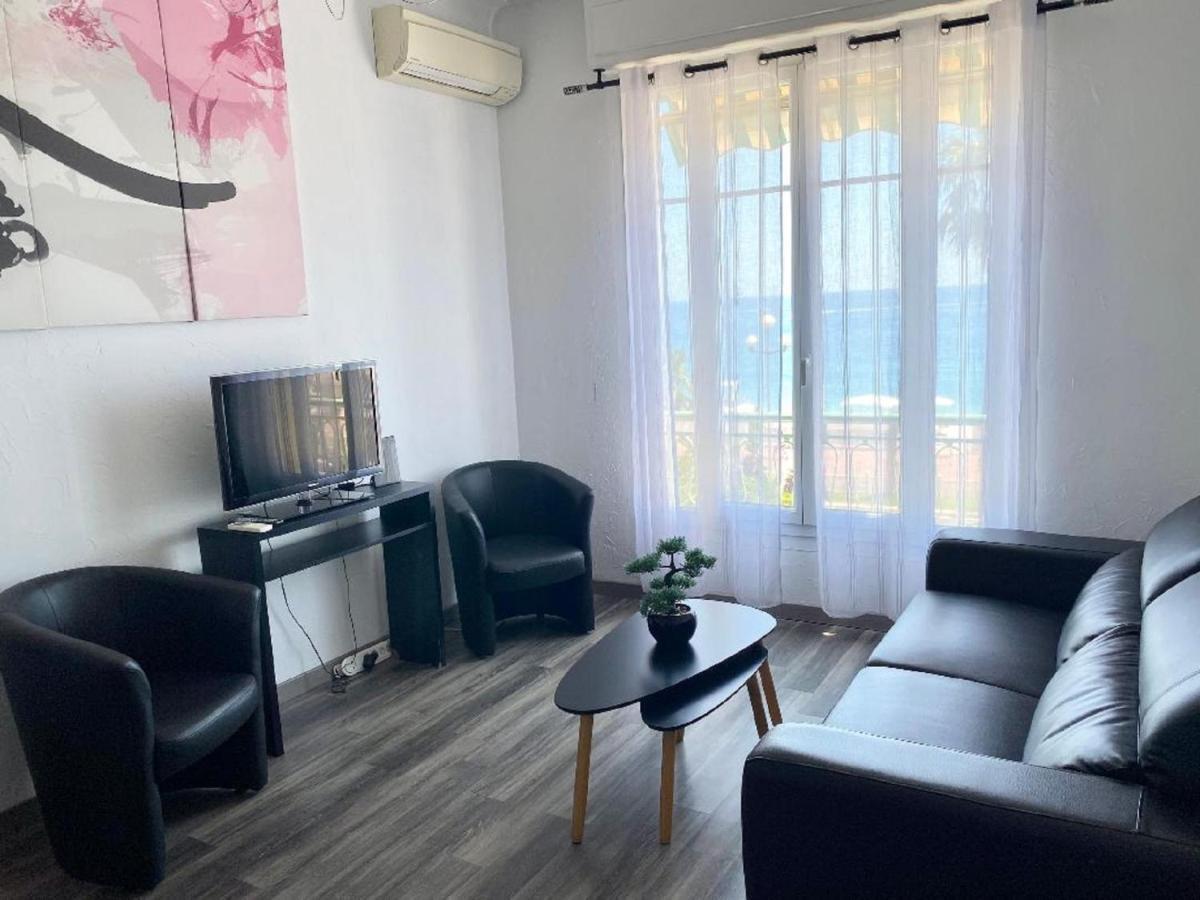 Sea Front Suite - Panoramic View With Terrace - 85 M Nice Exterior photo