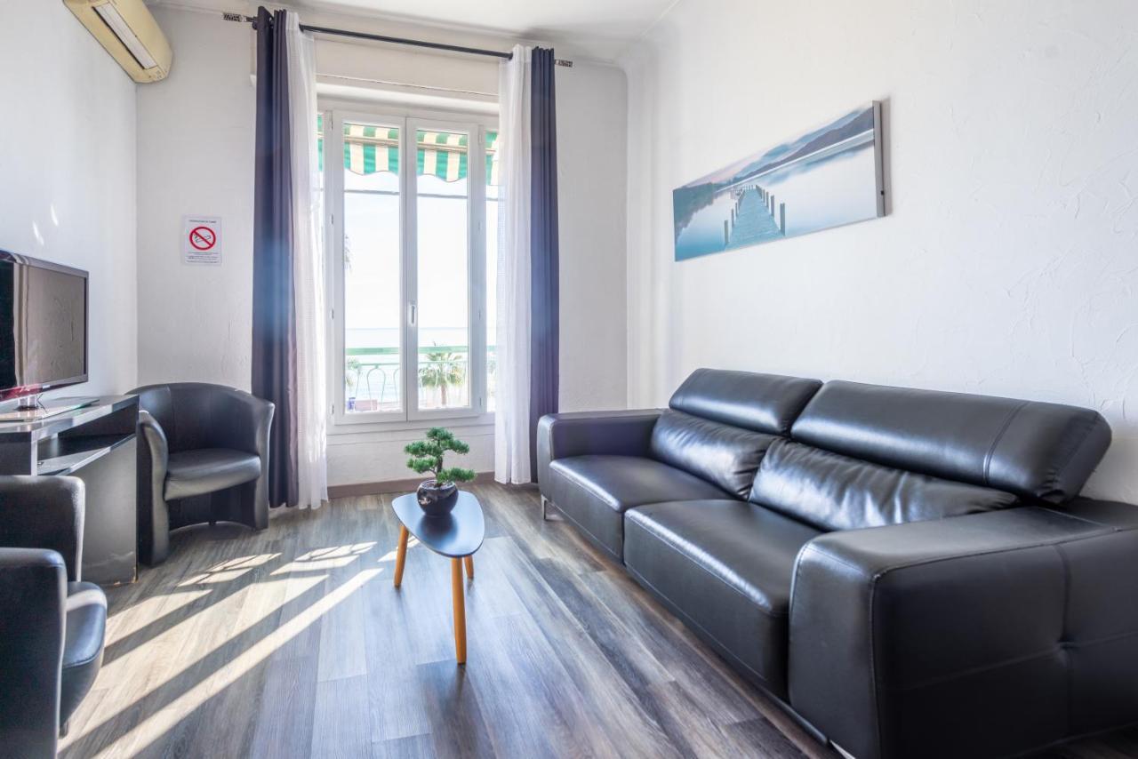Sea Front Suite - Panoramic View With Terrace - 85 M Nice Exterior photo