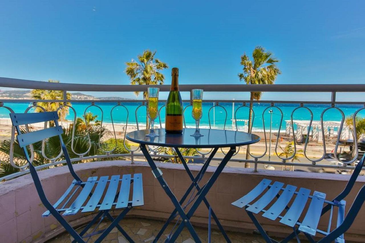 Sea Front Suite - Panoramic View With Terrace - 85 M Nice Exterior photo